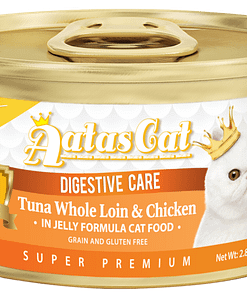 Aatas Cat Finest Daily Defence Tuna Whole Loin & Chicken in Jelly Digestive Care 80g