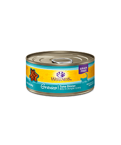 Wellness Gravies: Tuna Dinner Cat Food 3oz