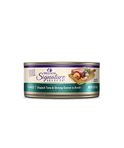 Wellness Signature Flaked Tuna & Shrimp Entrée for Cat 5.3oz