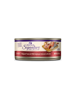 Wellness Signature Flaked Tuna & Salmon Entrée for Cat 5.3oz