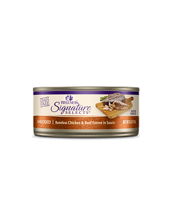 Wellness Signature Shredded Chicken & Beef Entrée for Cat 5.3oz
