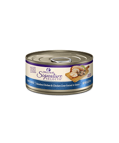 Wellness Signature Shredded Chicken & Chicken Liver Entrée for Cat 5.3oz