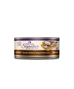 Wellness Signature Shredded Chicken & Turkey Entrée for Cat 5.3oz