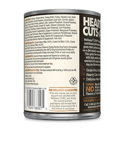 Wellness Core Hearty Cuts for Dog – Chicken & Turkey 12.5oz