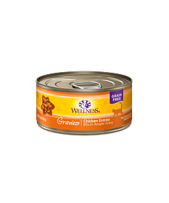 Wellness Gravies: Chicken Entrée Cat Food 3oz
