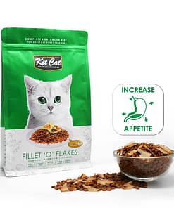 Kit Cat Premium Cat Food Fillet 'O' Flakes