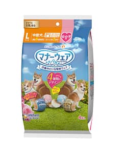 Unicharm Manner Wear Dog Diaper Trial Pack (Female)