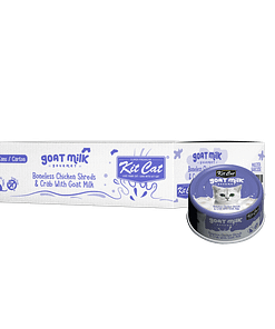 Kit Cat Goat Milk Gourmet Chicken & Crab 70g