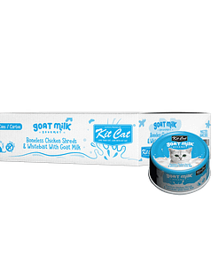 Kit Cat Goat Milk Gourmet Chicken & Whitebait 70g