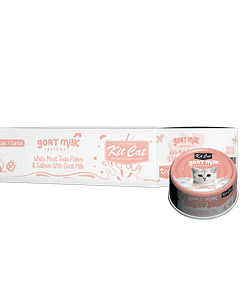 Kit Cat Goat Milk Gourmet Tuna & Salmon 70g