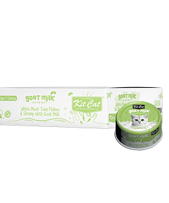 Kit Cat Goat Milk Gourmet Tuna & Shrimp 70g