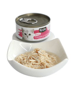 Kit Cat Gravy Chicken & Whitebait 70g