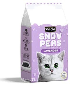 Kit Cat Snow Peas Cat Litter (Lavender) 7L