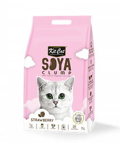 Kit Cat Soya Clump Soybean Litter 7L (Strawberry)