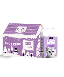 Kit Cat Snow Peas Cat Litter (Lavender) 7L