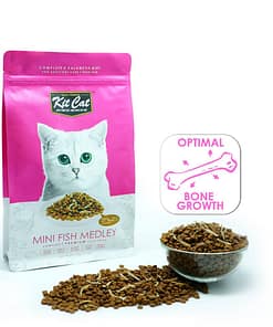 Kit Cat Premium Cat Food Mini Fish Medley 1.2kg