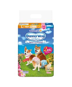 Unicharm Manner Wear Dog Diaper (Female)