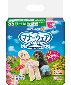 Unicharm Manner Wear Dog Diaper (Female)