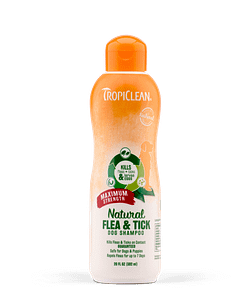 TropiClean Natural Flea & Tick Shampoo, Maximum Strength (2 Sizes)