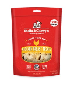 Stella & Chewy’s Single Ingredient Chicken Breast Freeze-Dried Raw Dog Treats 2.75oz