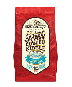 Stella & Chewy’s Grass-Fed Lamb Raw Coated Kibble Freeze-Dried Dog Food (2 Sizes)