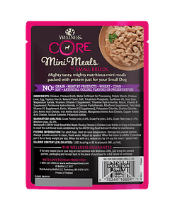 Wellness Core Small Dog Breed Mini Meals – Chicken & Chicken Liver 3oz
