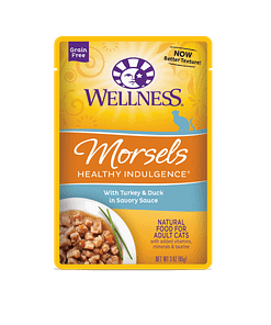 Wellness Cat Indulgence Morsels – Turkey & Duck 3oz