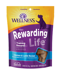 Wellness Rewarding Life Chicken & Lamb Recipe Dog Treats