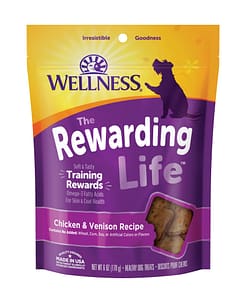 Wellness Rewarding Life Chicken & Venison Recipe Dog Treats