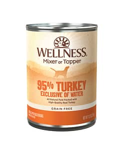 Wellness 95% Grain-Free Canned Dog Food – Turkey 13.2oz