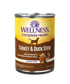 Wellness Stews Grain-Free – Turkey & Duck Wet Dog Food 12.5oz