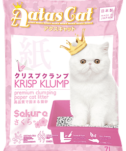 Aatas Cat Krisp Klump Paper Cat Litter Sakura 7L