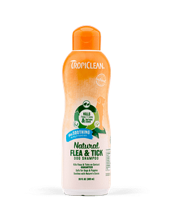 TropiClean Natural Flea & Tick Shampoo, Plus Soothing
