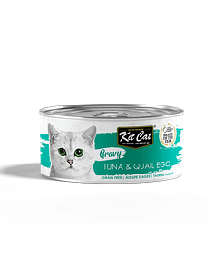 Kit Cat Gravy Tuna & Quail Egg 70g