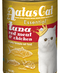 Aatas Cat Essential Tuna Red Meat w Chicken in Jelly 400g
