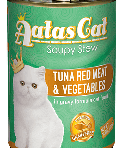 Aatas Cat Soupy Stew Tuna Red Meat w Vegetables 400g