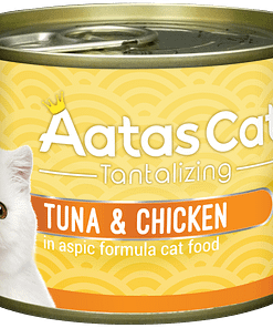 Aatas Cat Tantalizing Tuna & Chicken in Aspic Formula Cat Food 160g