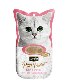 Kit Cat Purr Puree Tuna & Salmon 4x15g