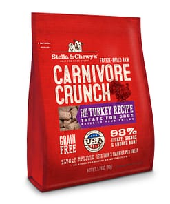 Stella & Chewy’s Carnivore Cage Free Turkey Recipe Dog Treats 3.25oz