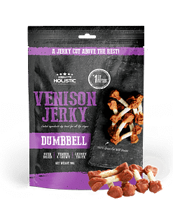 Absolute Holistic Jerky Limited Ingredient Dog Treat - Venison Dumbbell (100g)