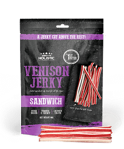 Absolute Holistic Jerky Limited Ingredient Dog Treat - Venison Sandwich (100g)