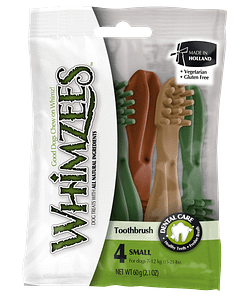 WHIMZEES Toothbrush Dental Chews Trial Pack (2 Sizes)