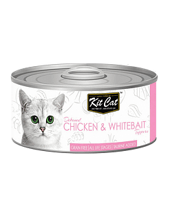 Kit Cat Deboned Chicken & Whitebait Toppers 80g