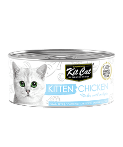 Kit Cat Kitten Chicken Flakes 80g