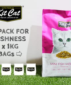 Kit Cat Premium Cat Food Mini Fish Medley 5kg