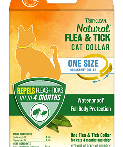 TropiClean Natural Flea & Tick Cat Collar