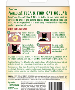 TropiClean Natural Flea & Tick Cat Collar
