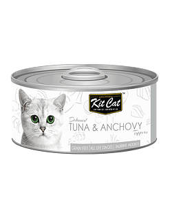 Kit Cat Deboned Tuna & Anchovy Toppers 80g