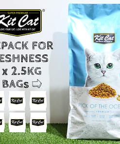 Kit Cat Premium Cat Food Pick Of The Ocean 15kg