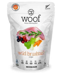 WOOF FreezeDried Raw Wild Brushtail Dog 1.2kg